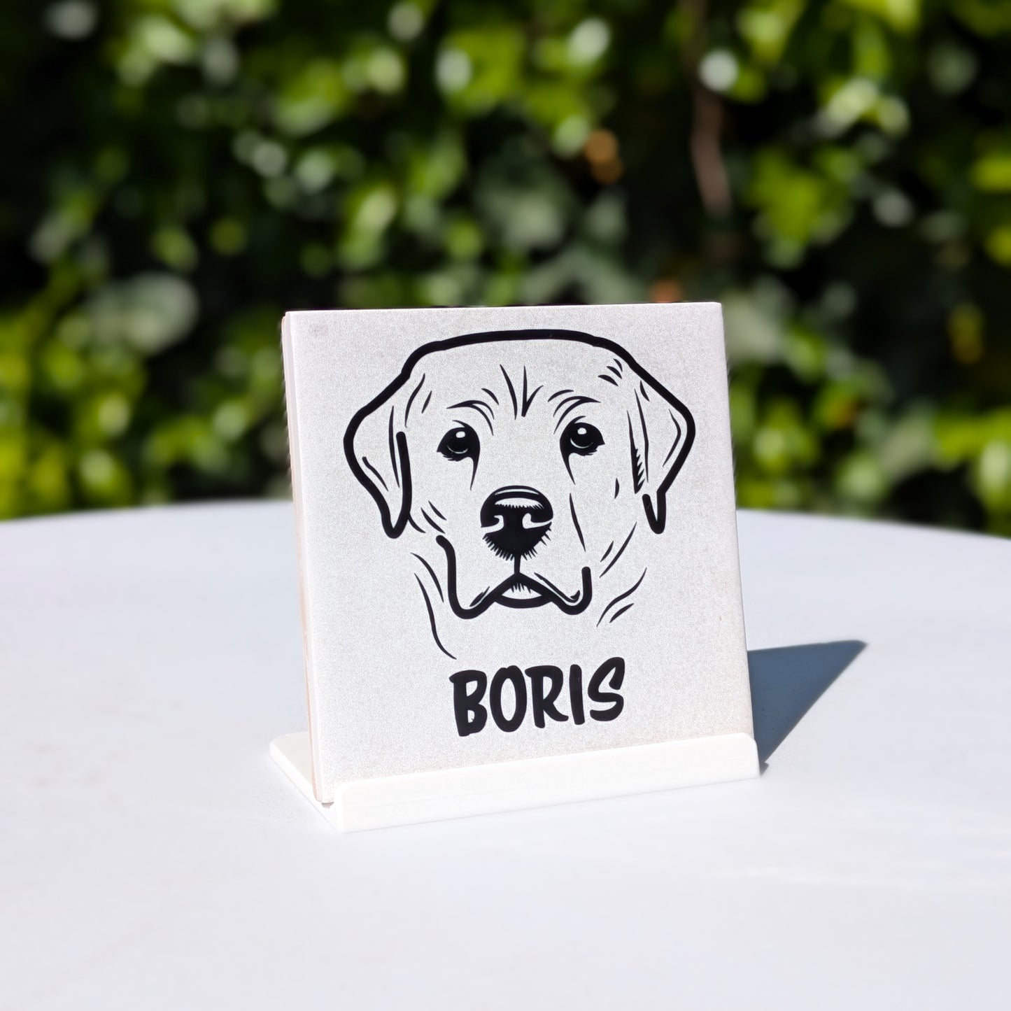 Persoonlijk Tegeltje met Huisdier – Uniek & Op Maat Gemaakt