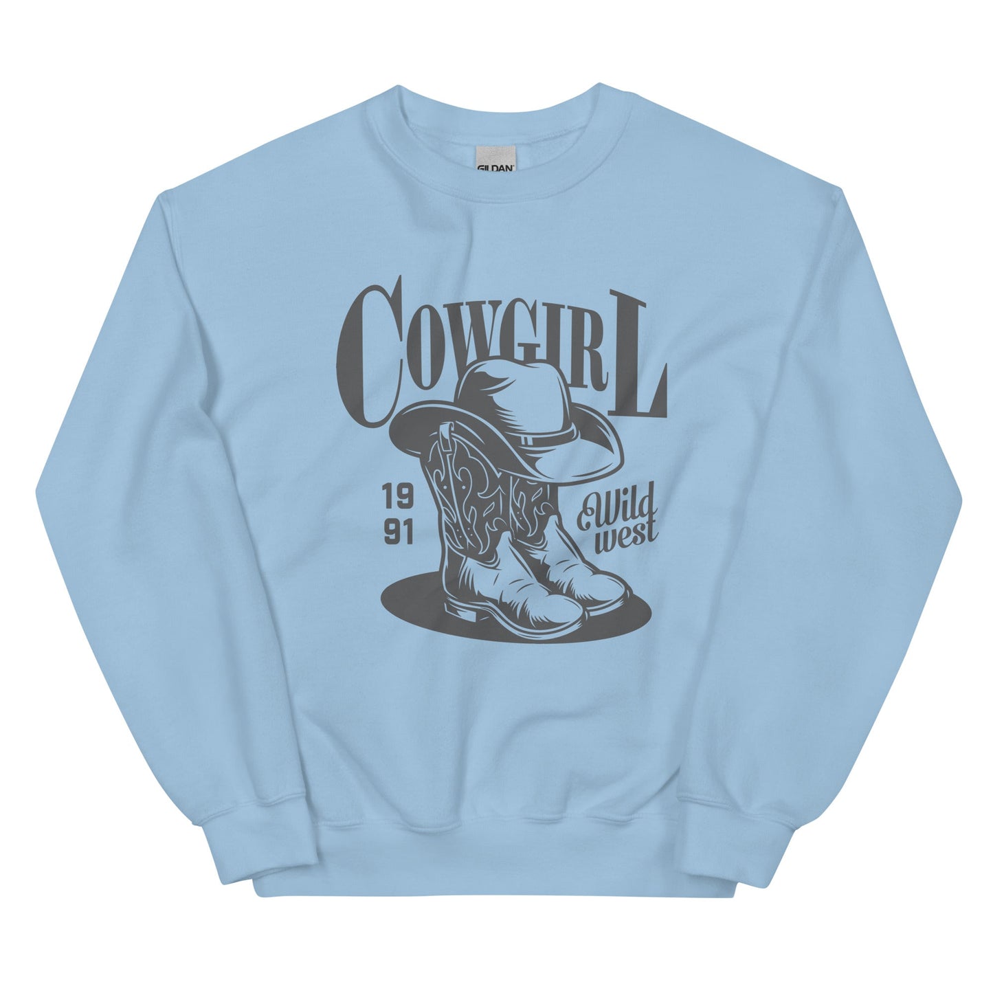 Wild West - Dames Sweatshirt (Print voor)