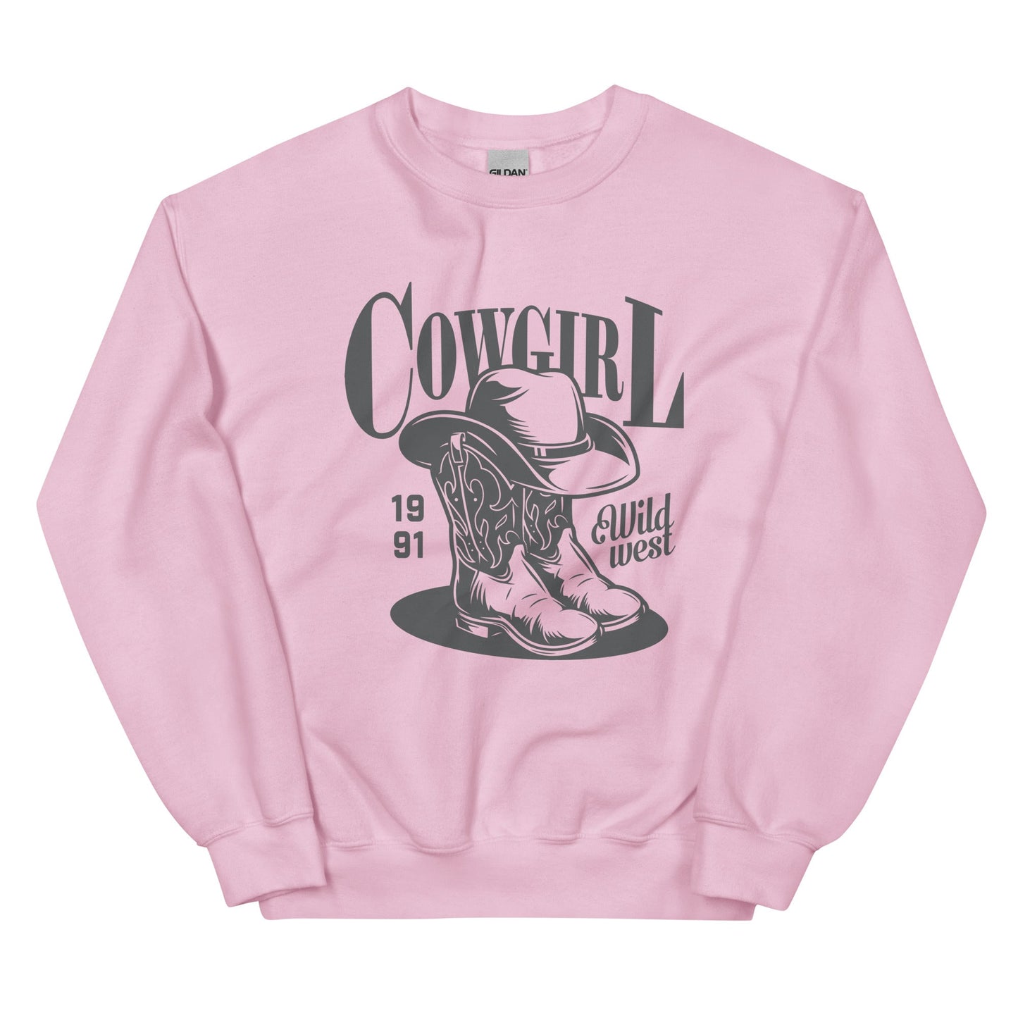 Wild West - Dames Sweatshirt (Print voor)