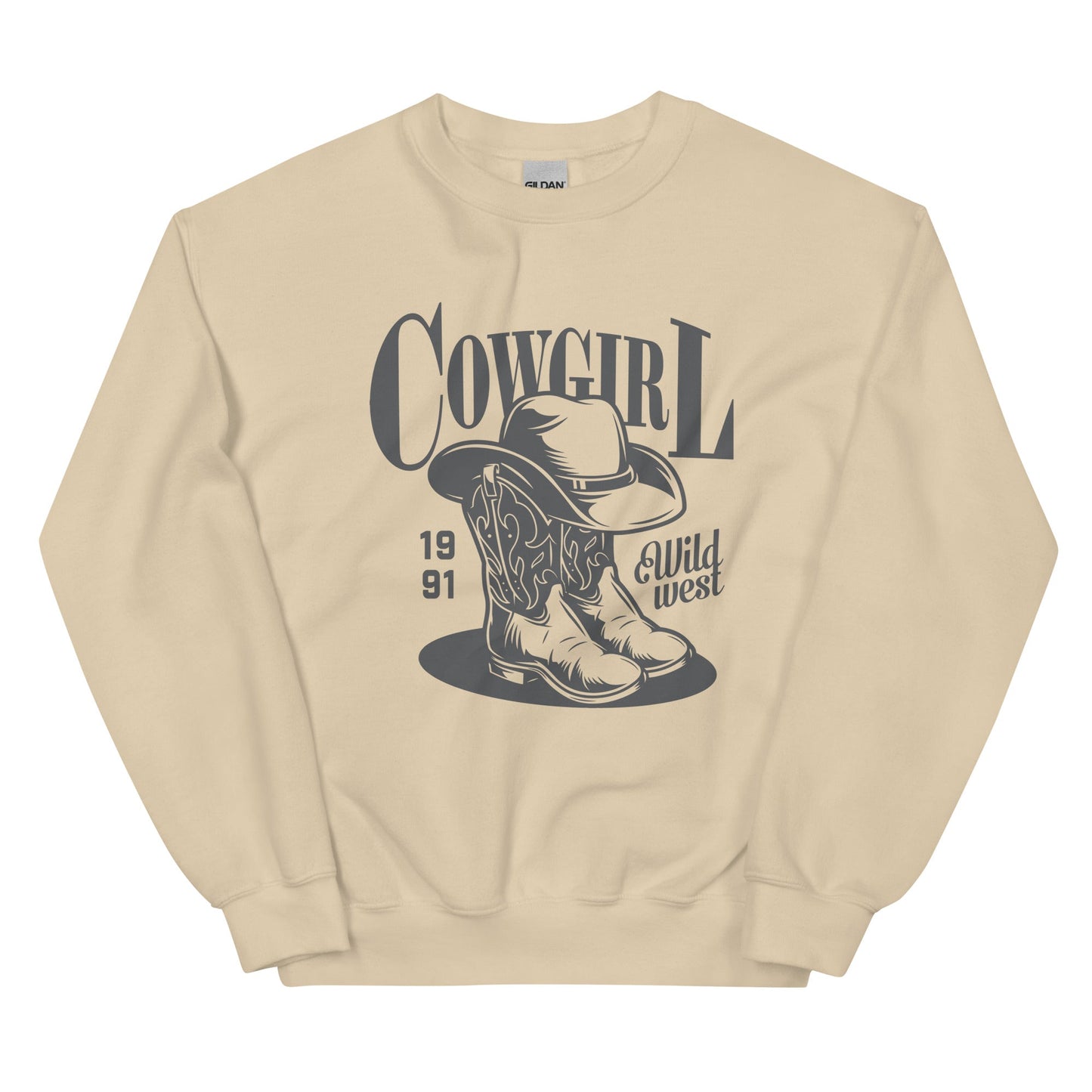 Wild West - Dames Sweatshirt (Print voor)