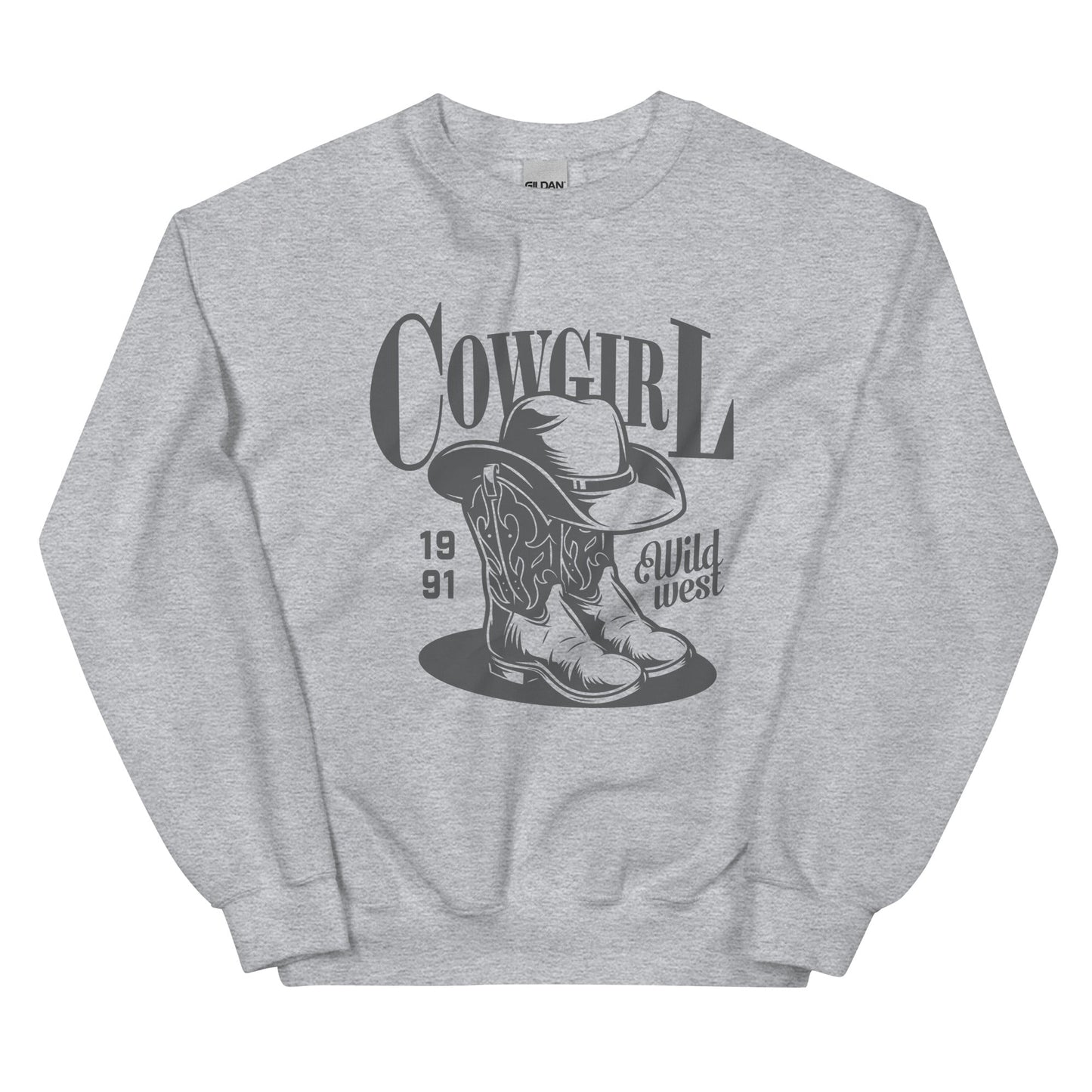 Wild West - Dames Sweatshirt (Print voor)