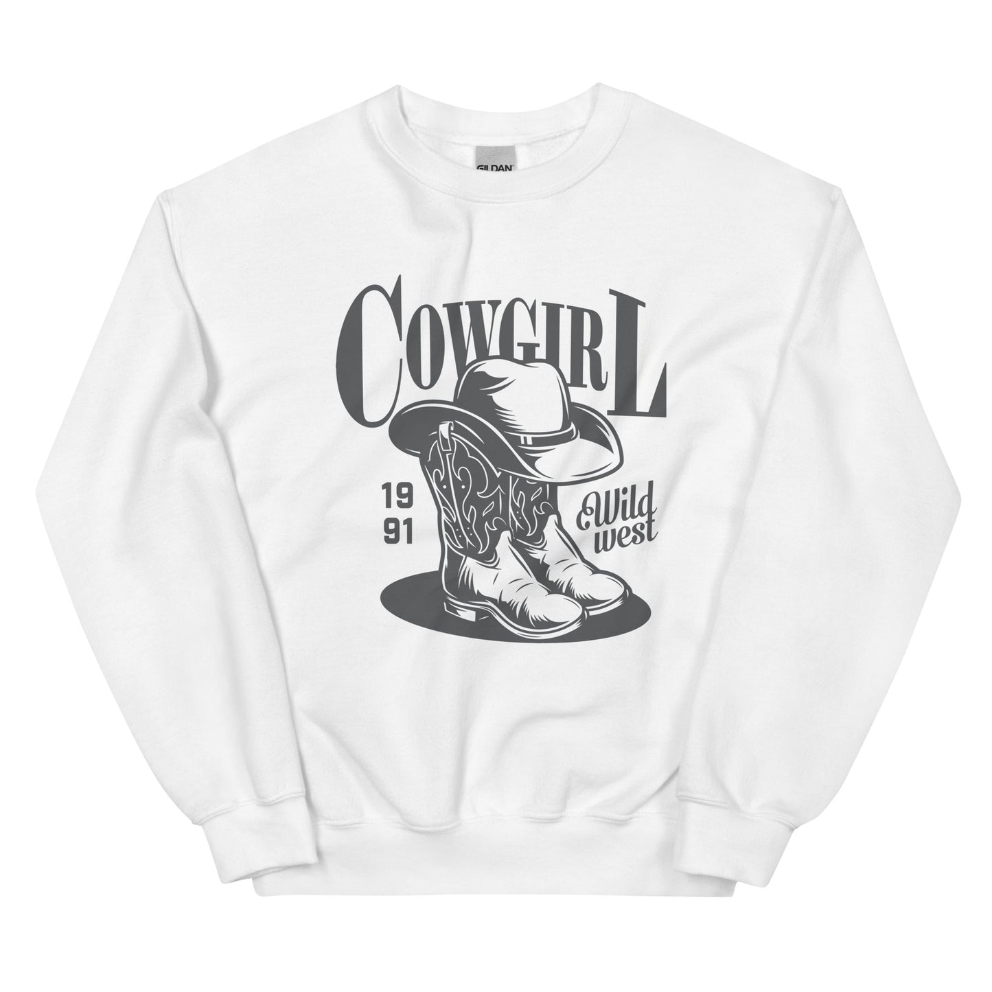Wild West - Dames Sweatshirt (Print voor)