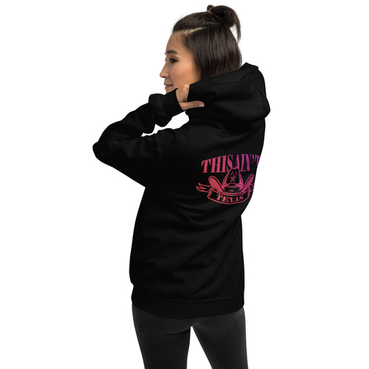 This ain't Texas - Dames Hoodie Kleur (Print achter)