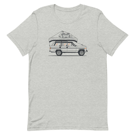 Into the Wild Car - Heren T-Shirt (Print voor)