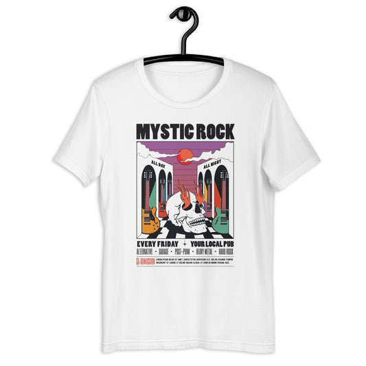 All You Need is Rock - Heren T-Shirt (Print voor)